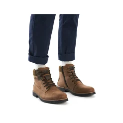 Rieker Herren Schnürstiefel nougatbraun