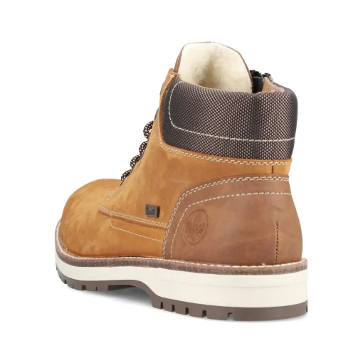 Rieker Herren Schnürstiefel karamellbraun