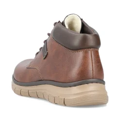 Rieker Herren Schnürstiefel nussbraun
