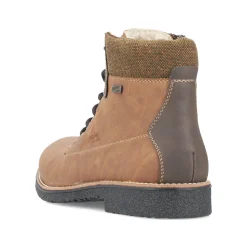 Rieker Herren Schnürstiefel nougatbraun