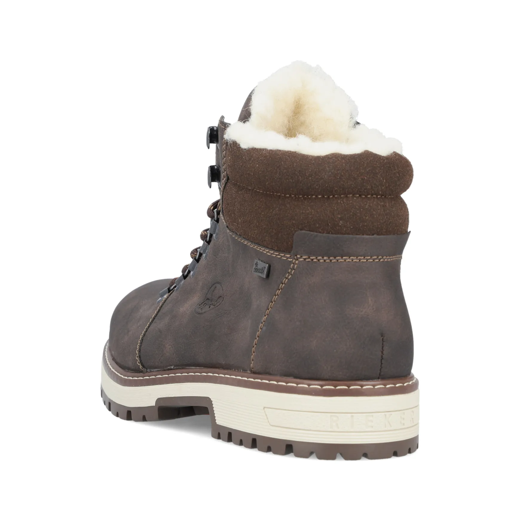 Rieker Herren Schnürstiefel mokka