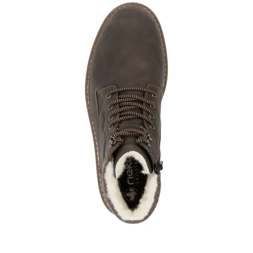 Rieker Herren Schnürstiefel espressobraun