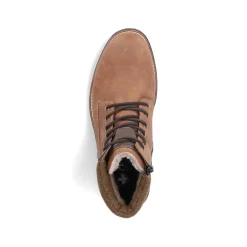 Rieker Herren Schnürstiefel nougatbraun