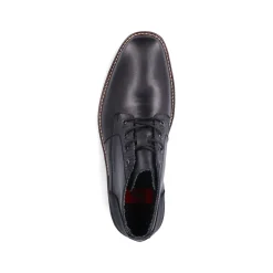 Rieker Herren Schnürstiefel nachtschwarz