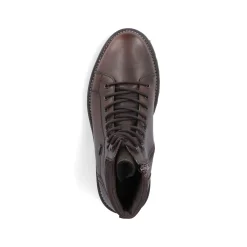 Rieker Herren Schnürstiefel schokobraun