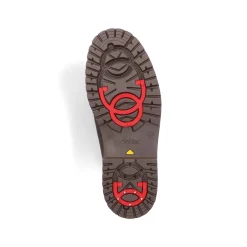 Rieker Herren Schnürstiefel mokka