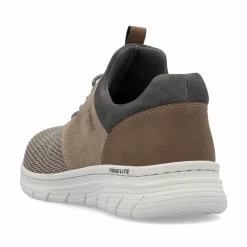 Rieker Herren Slipper braun-beige