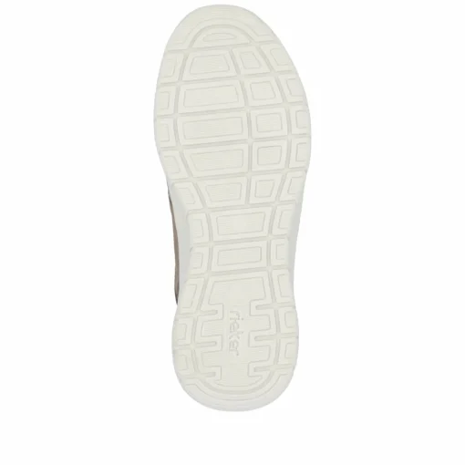 Rieker Herren Slipper braun-beige