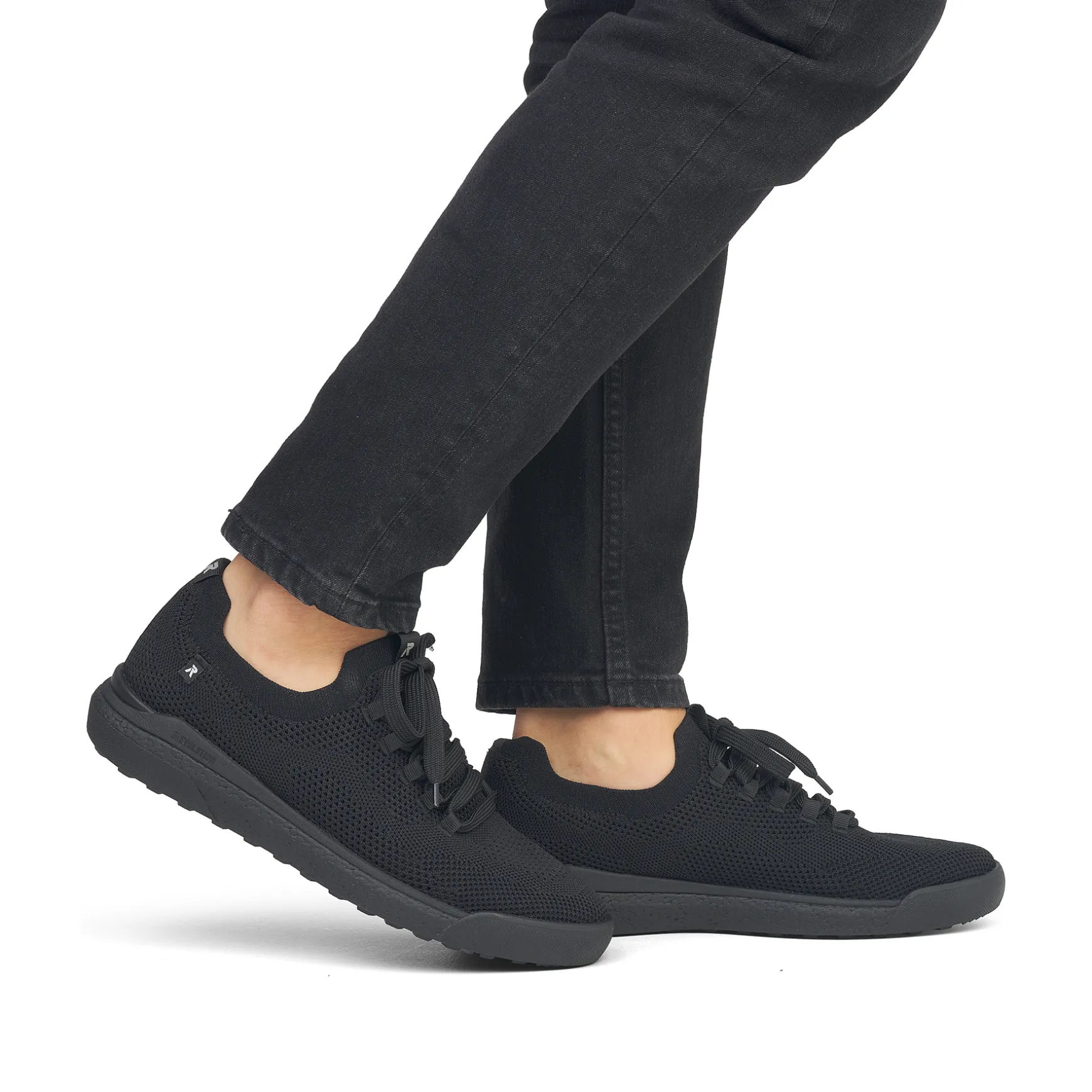 Rieker Herren Slipper deep black