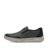 Rieker Herren Slipper graphitgrau