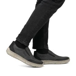 Rieker Herren Slipper graphitgrau