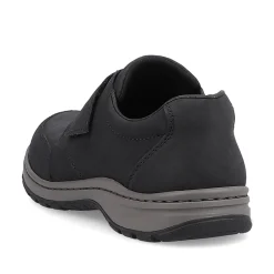 Rieker Herren Slipper graphitschwarz