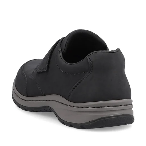 Rieker Herren Slipper graphitschwarz