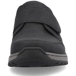 Rieker Herren Slipper graphitschwarz