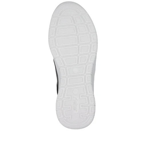 Rieker Herren Slipper graphitschwarz