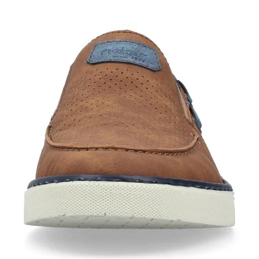 Rieker Herren Slipper holzbraun
