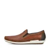 Rieker Herren Slipper karamellbraun