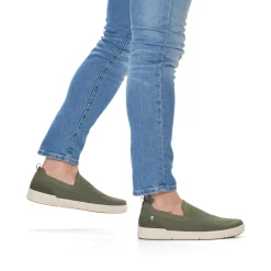 Rieker Herren Slipper leaf green