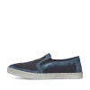 Rieker Herren Slipper meeresblau
