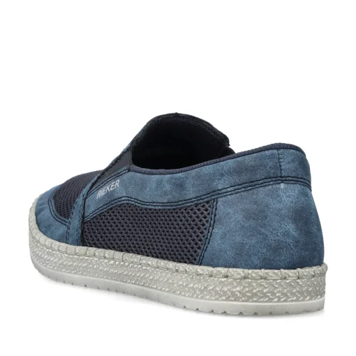 Rieker Herren Slipper meeresblau