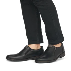 Rieker Herren Slipper nachtschwarz