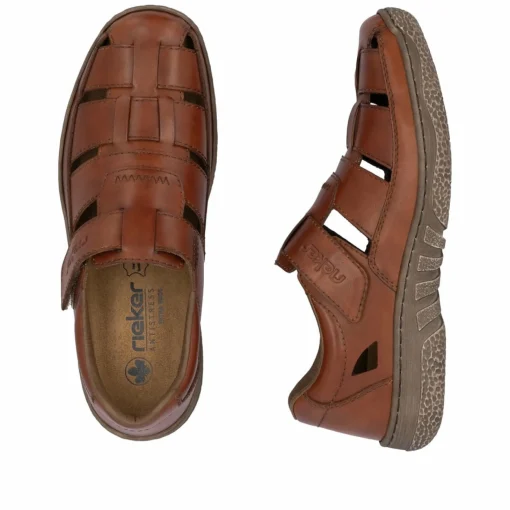Rieker Herren Slipper nussbraun