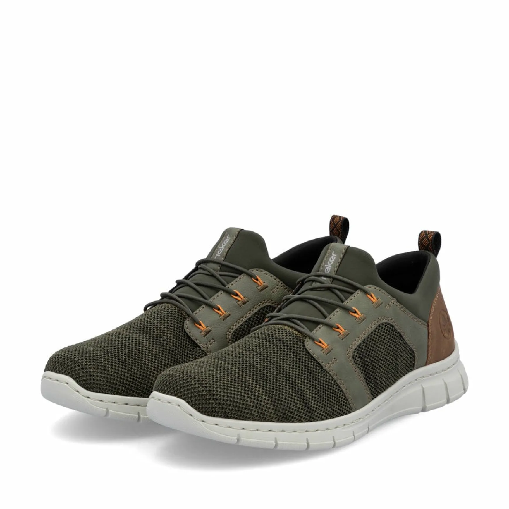 Rieker Herren Slipper olivgrün