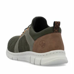 Rieker Herren Slipper olivgrün