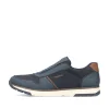Rieker Herren Slipper ozeanblau