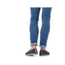 Rieker Herren Slipper pazifikblau