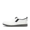 Rieker Herren Slipper schneeweiss