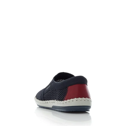 Rieker Herren Slipper schieferblau
