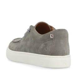 Rieker Herren Slipper steel grey