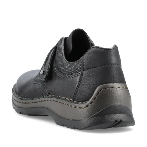 Rieker Herren Slipper tiefschwarz