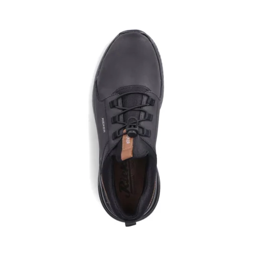 Rieker Herren Slipper tiefschwarz