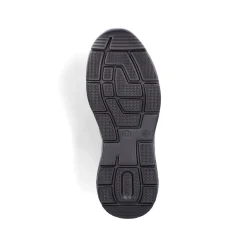 Rieker Herren Slipper tiefschwarz