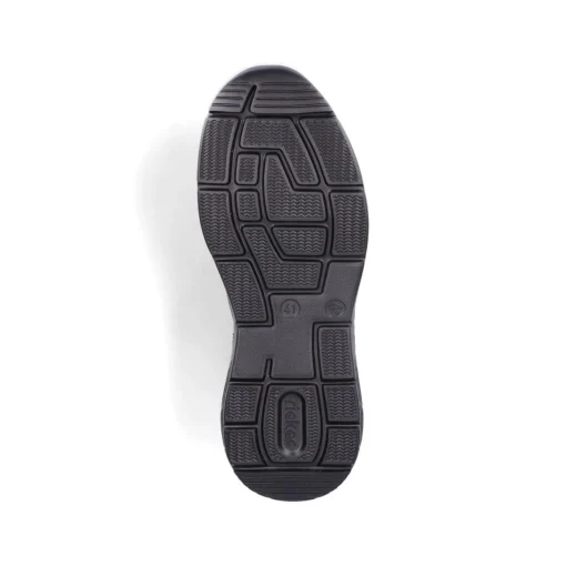 Rieker Herren Slipper tiefschwarz