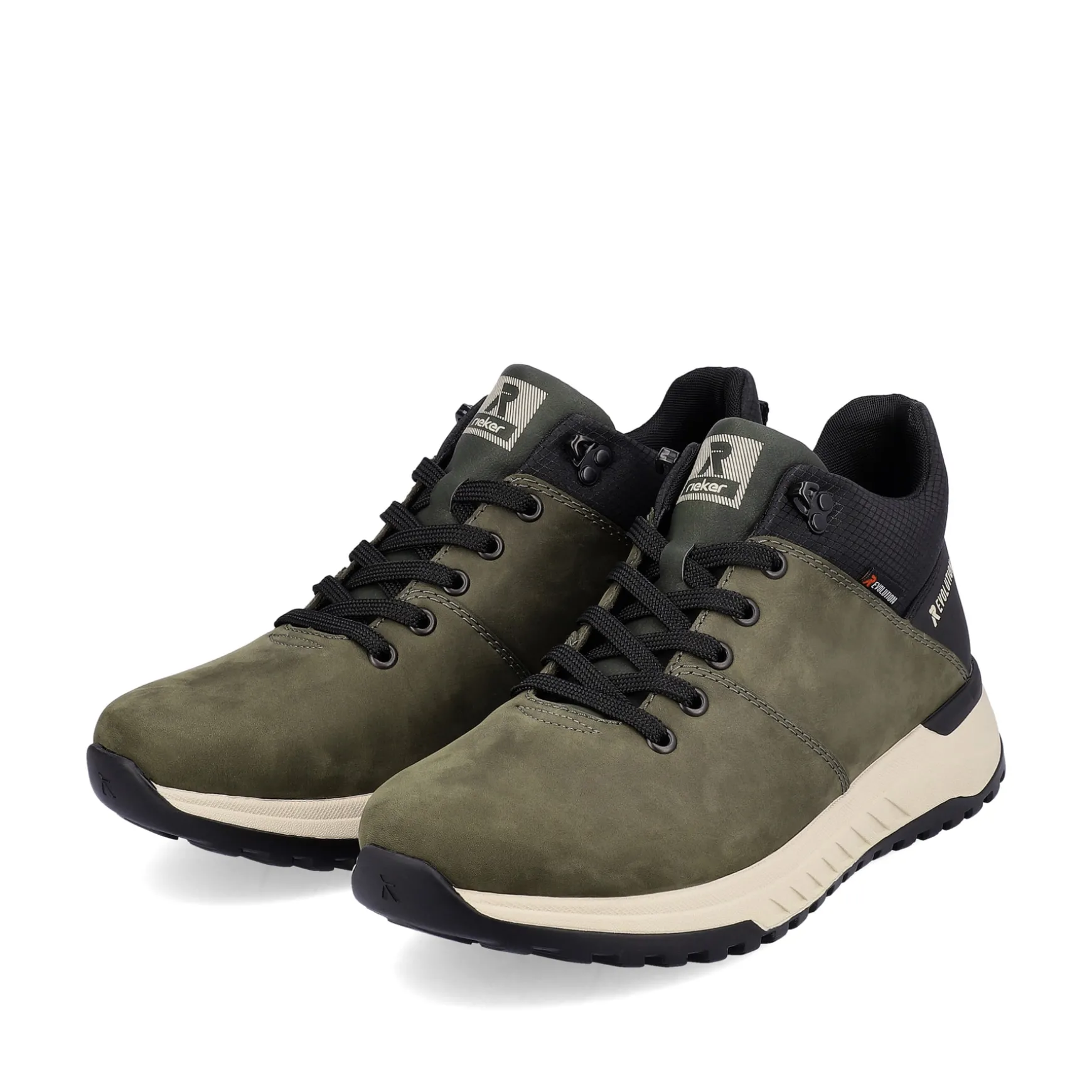 Rieker Herren Sneaker High forest green