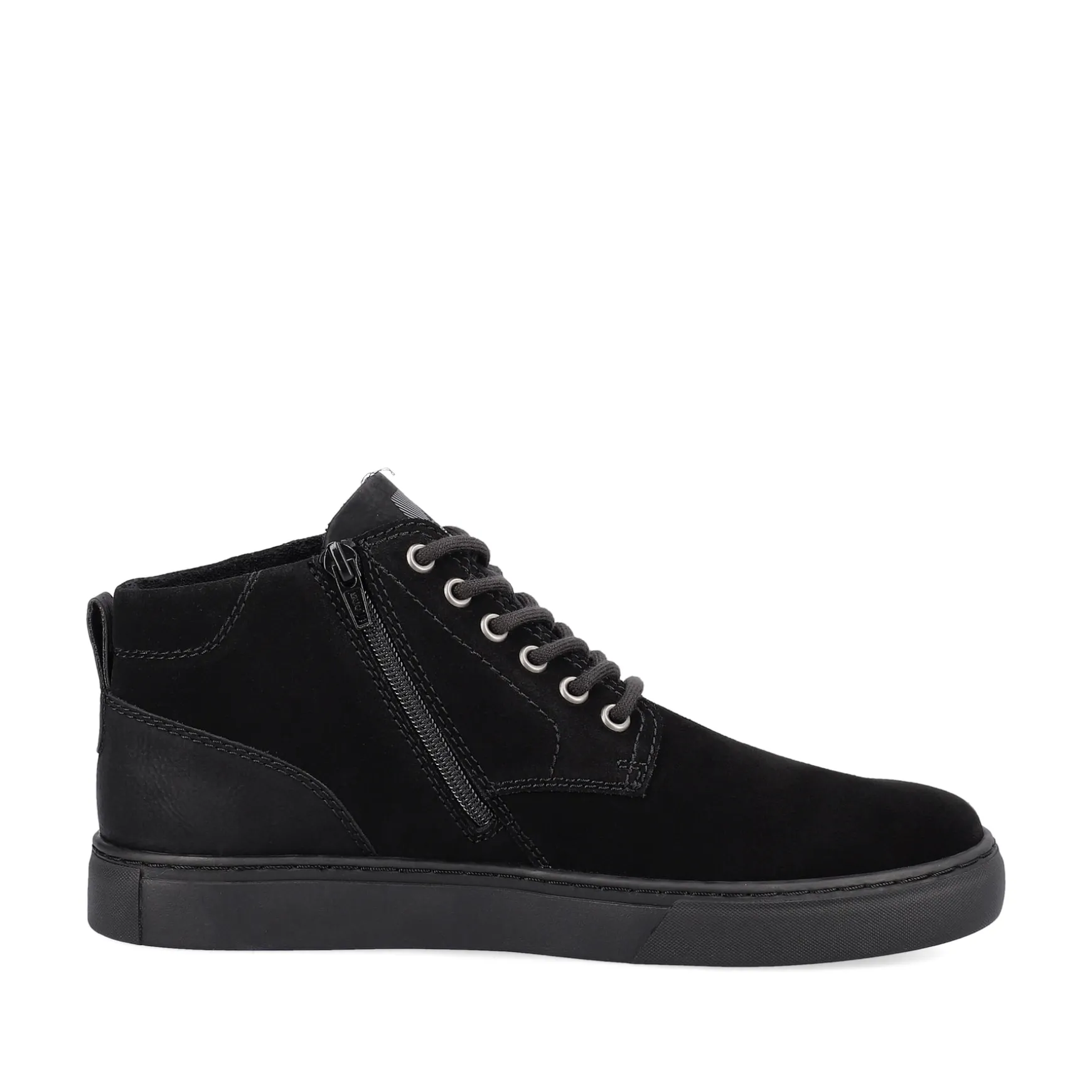 Rieker Herren Sneaker High steel black