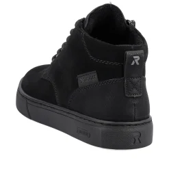 Rieker Herren Sneaker High steel black