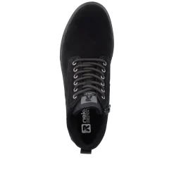 Rieker Herren Sneaker High steel black