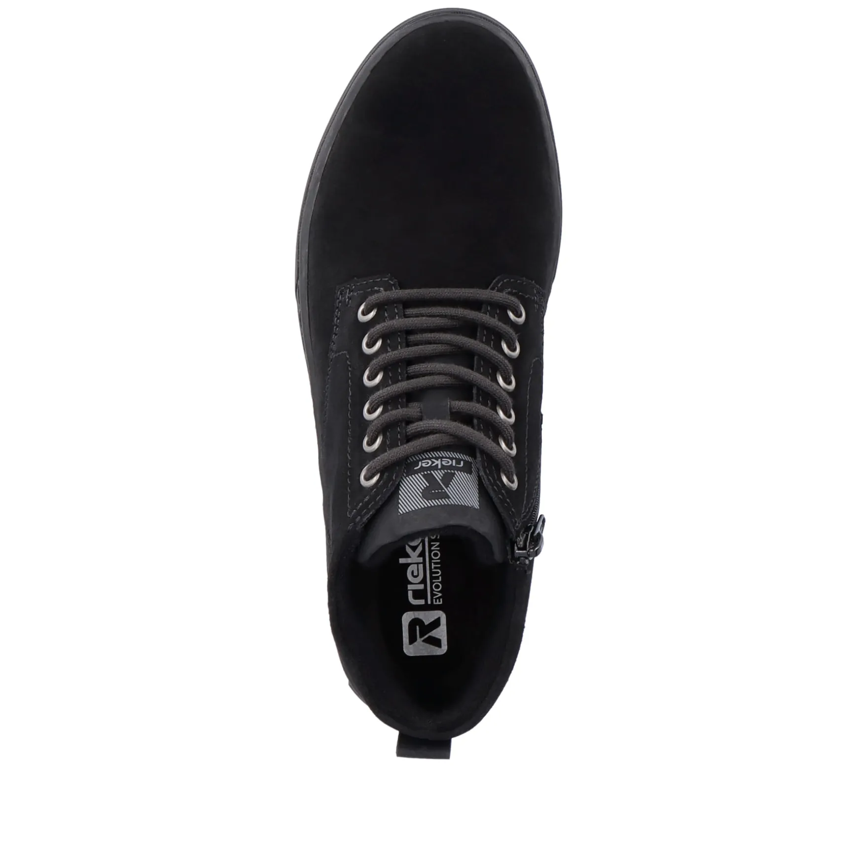 Rieker Herren Sneaker High steel black