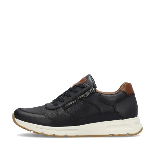 Rieker Herren Sneaker Low stahlblau