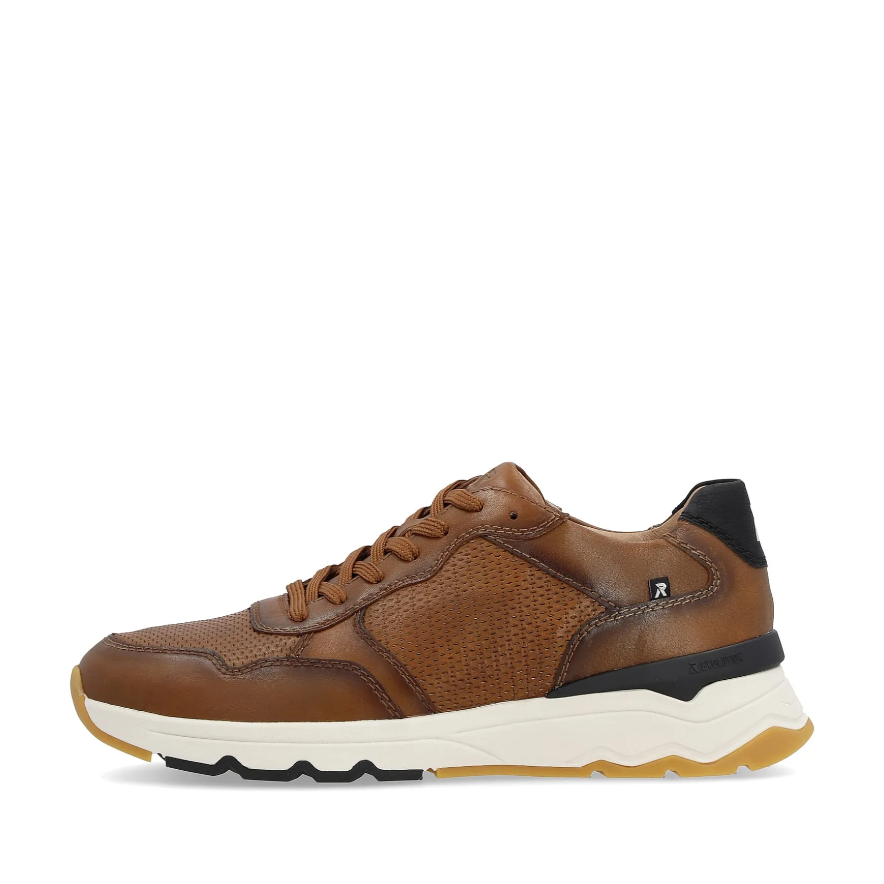 Rieker Herren Sneaker Low nut brown