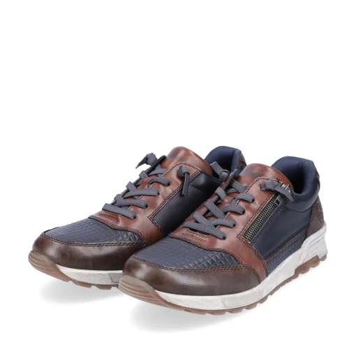 Rieker Herren Sneaker Low ozeanblau