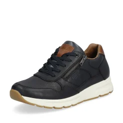Rieker Herren Sneaker Low stahlblau