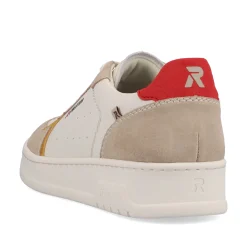 Rieker Herren Sneaker Low vanilla-white clay-beige