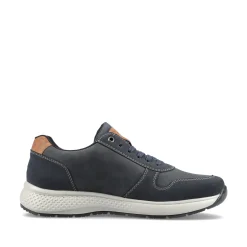 Rieker Herren Sneaker Low stahlblau