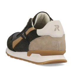 Rieker Herren Sneaker Low forest-green clay-beige