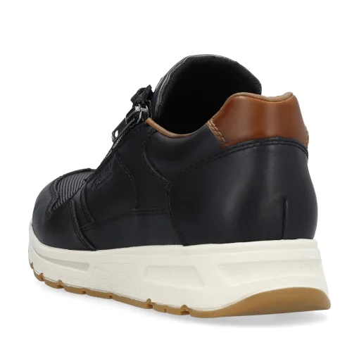 Rieker Herren Sneaker Low stahlblau